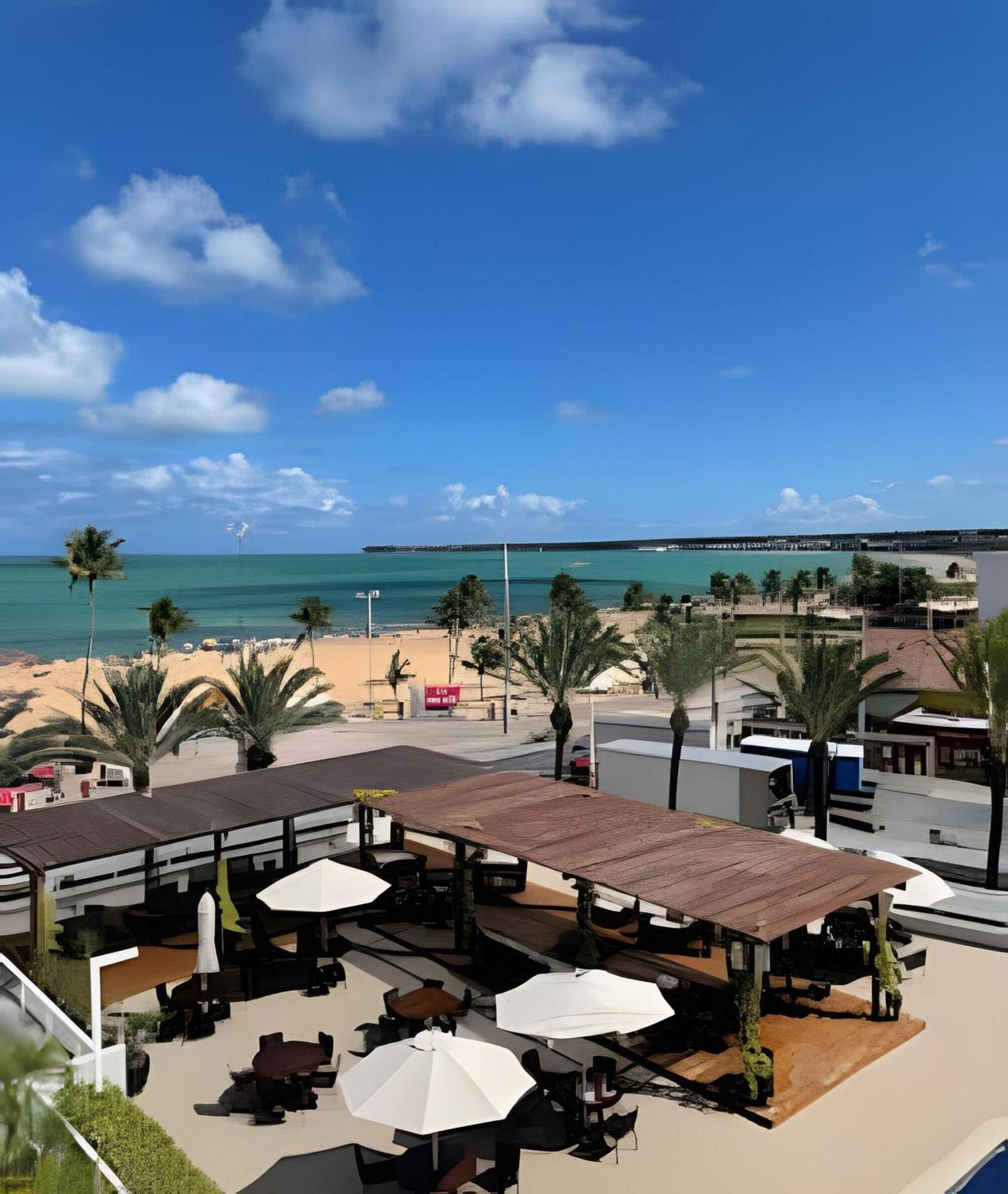 Apartamento Super Luxo Com Vista Жуан-Песоа Экстерьер фото